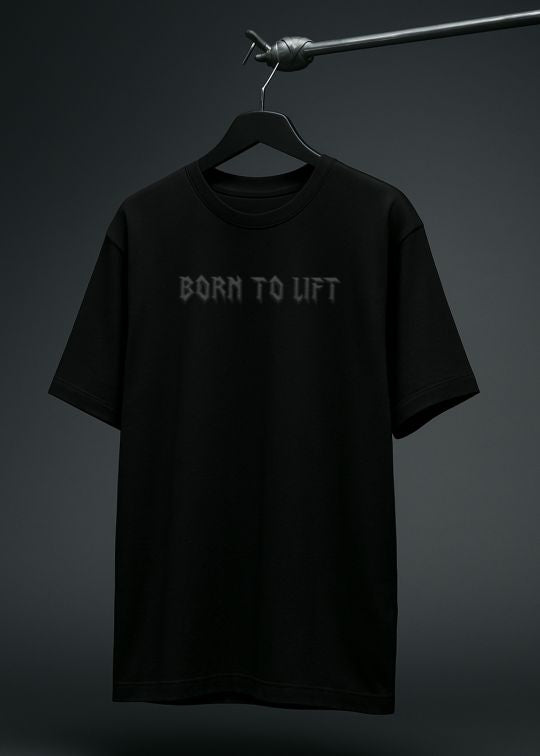 Lifting Club Black Men Oversized T-shirt 