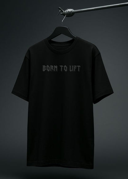 Lifting Club Black Men Oversized T-shirt 