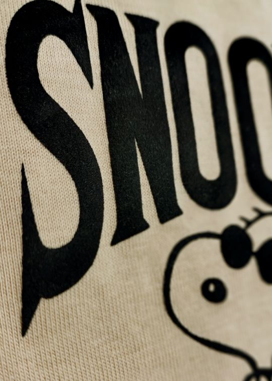 Snoopy Cool Premium Beige Oversized T-shirt For Men