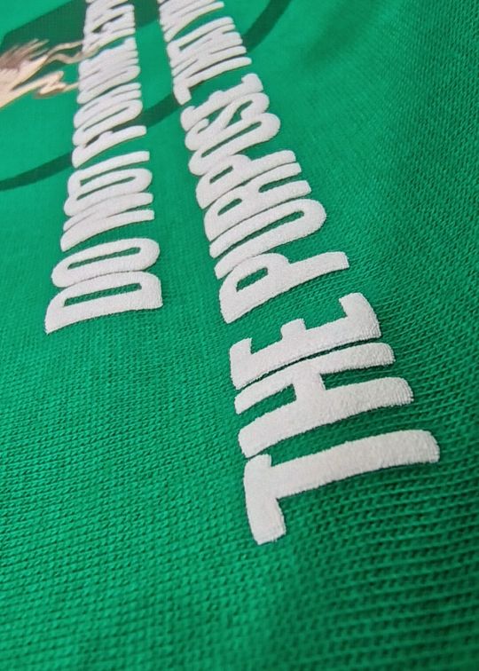 Korean Crane Premium Emerald Green Oversized T-shirt For Men