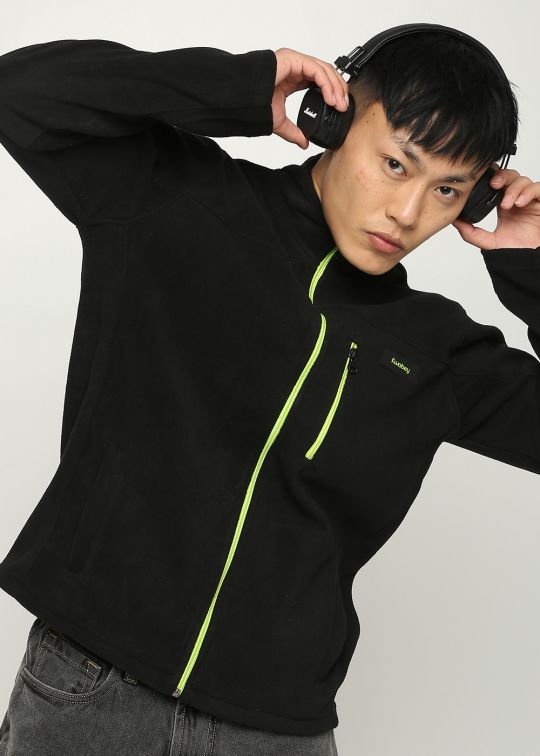 Solid Tailored Black Jacket For Men