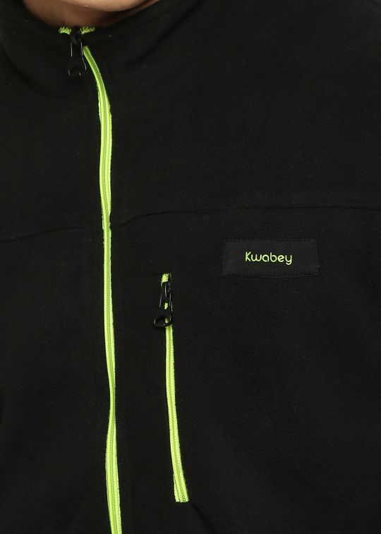 Solid Tailored Black Jacket For Men