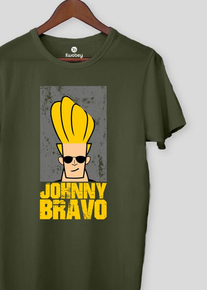 Jonny Bravo military Half Sleeve T-Shirt For Men