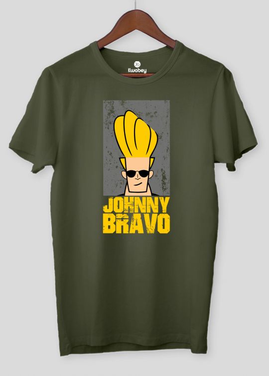 Jonny Bravo military Half Sleeve T-Shirt For Men