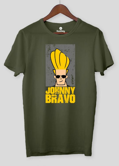 Jonny Bravo military Half Sleeve T-Shirt For Men