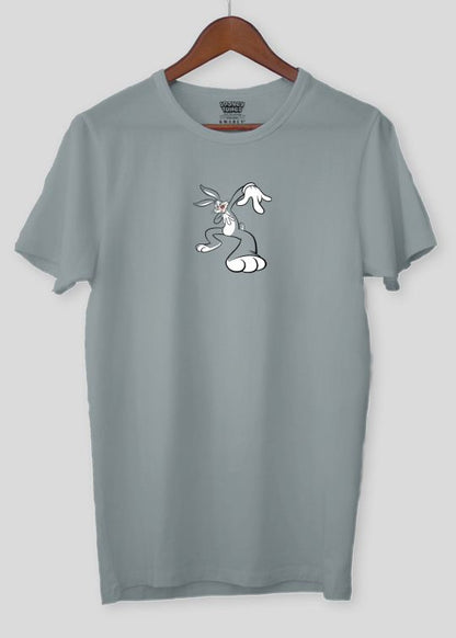 Yo Bugs Ultimate Grey Half Sleeve T-Shirt For Men