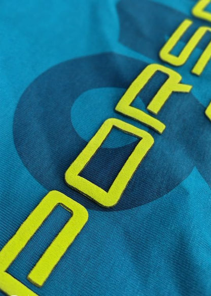 Porsche Premium Teal Oversized T-shirt For Men