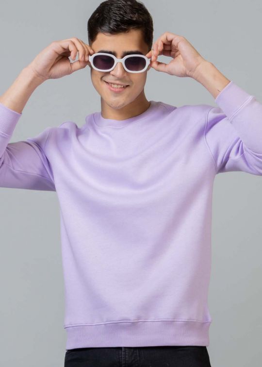 Dont Tell Mama Lilac Oversized Sweatshirt For Men