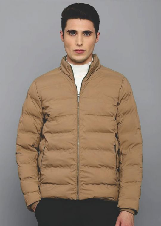 Fawn Puffer Jacket For Men - kwabey.com