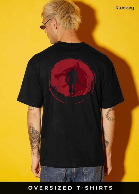 Witcher Black Oversized T Shirt For Men - kwabey.com